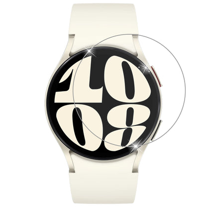 [2 Pack] MEZON Samsung Galaxy Watch6 (40 mm) Premium Tempered Glass Protector Shock Absorption (Galaxy Watch6 40mm, 9H)