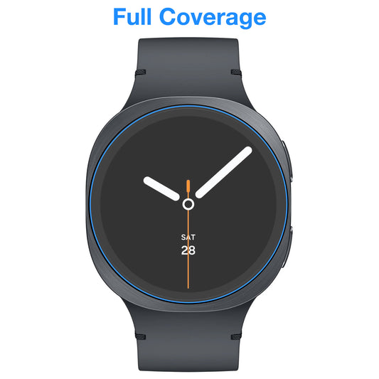 [3 Pack] MEZON Samsung Galaxy Watch8 (44 mm) Ultra Clear TPU Film Screen Protectors – Shock Absorption (Watch 8 44mm, Clear)