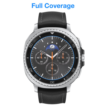 [3 Pack] MEZON Samsung Galaxy Watch8 Classic (46 mm) Ultra Clear TPU Film Screen Protectors – Shock Absorption (Watch 8 Classic 46mm, Clear)