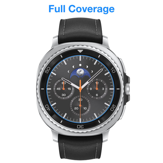 [3 Pack] MEZON Samsung Galaxy Watch8 Classic (46 mm) Ultra Clear TPU Film Screen Protectors – Shock Absorption (Watch 8 Classic 46mm, Clear)