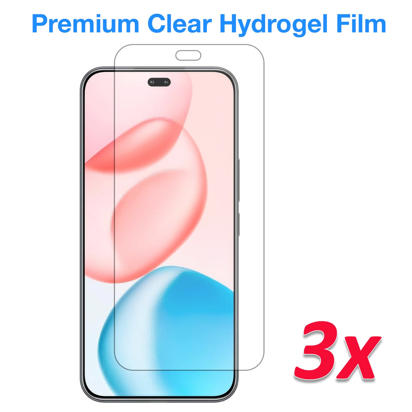 [3 Pack] MEZON HONOR 400 Pro 5G Premium Hydrogel Clear Edge-to-Edge Full Coverage Screen Protector Film