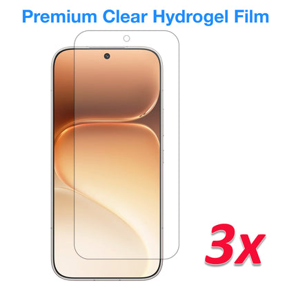[3 Pack] MEZON HONOR 600 5G Premium Hydrogel Clear Edge-to-Edge Full Coverage Screen Protector Film