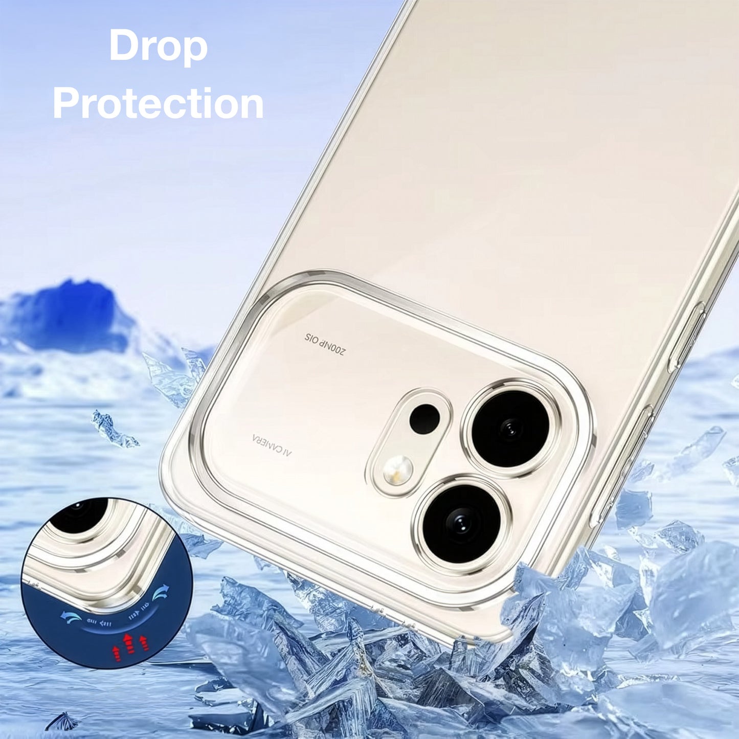 MEZON HONOR 600 5G Ultra Slim Crystal Clear Premium TPU Gel Back Case