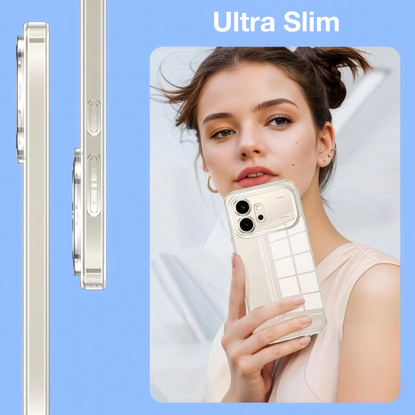 MEZON HONOR 600 5G Ultra Slim Crystal Clear Premium TPU Gel Back Case