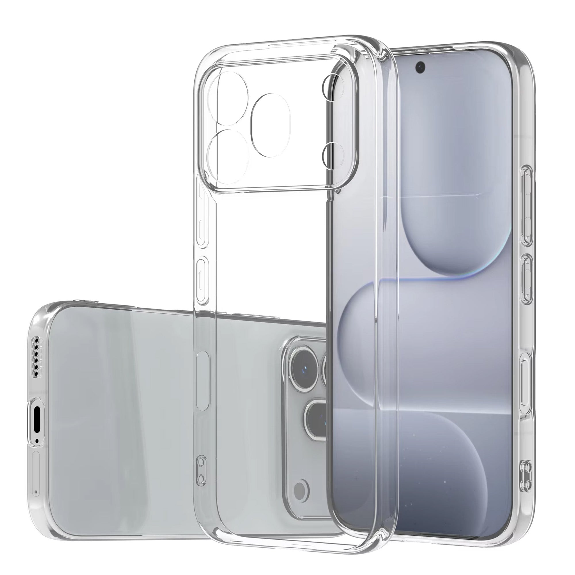 Clear TPU gel case for HONOR 600 Pro 5G