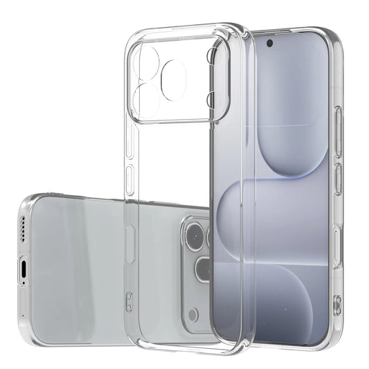 MEZON HONOR 600 Pro 5G Ultra Slim Crystal Clear Premium TPU Gel Back Case