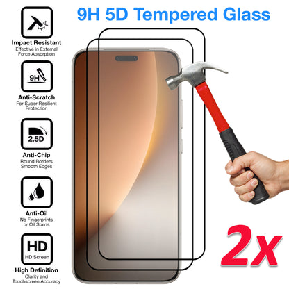 [2 Pack] MEZON HONOR Magic 8 Pro 5G Full Coverage Tempered Glass Crystal Clear Premium 9H HD Screen Protector
