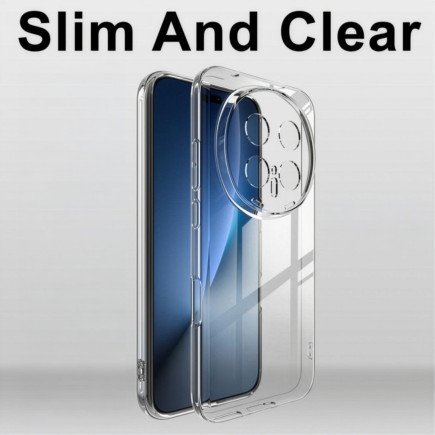 MEZON HONOR Magic 8 Pro 5G Ultra Slim Crystal Clear Premium TPU Gel Back Case