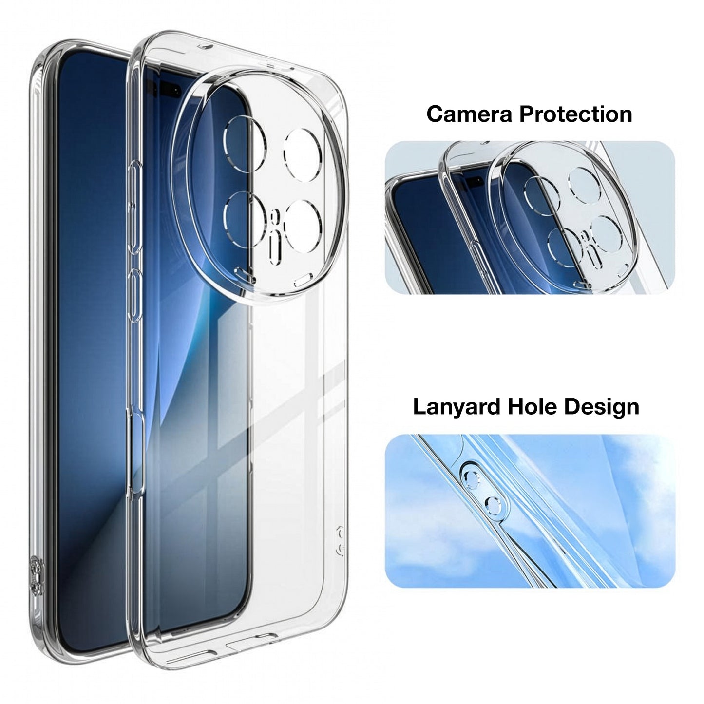 MEZON HONOR Magic 8 Pro 5G Ultra Slim Crystal Clear Premium TPU Gel Back Case