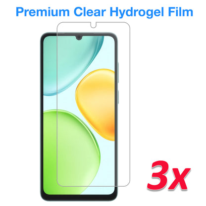 [3 Pack] MEZON HONOR X6d 5G Premium Hydrogel Clear Edge-to-Edge Full Coverage Screen Protector Film
