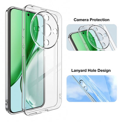 MEZON HONOR X9d 5G Ultra Slim Crystal Clear Premium TPU Gel Back Case