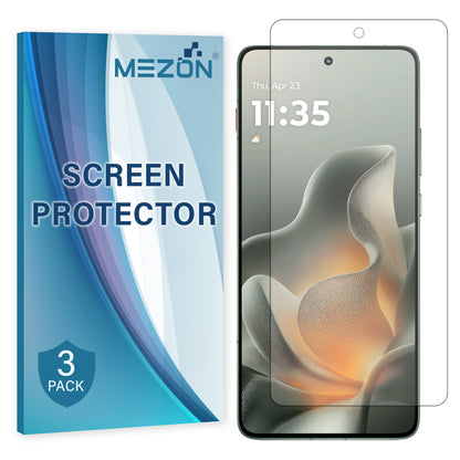 [3 Pack] MEZON Motorola Edge 70 5G Premium Hydrogel Clear Edge-to-Edge Full Coverage Screen Protector Film