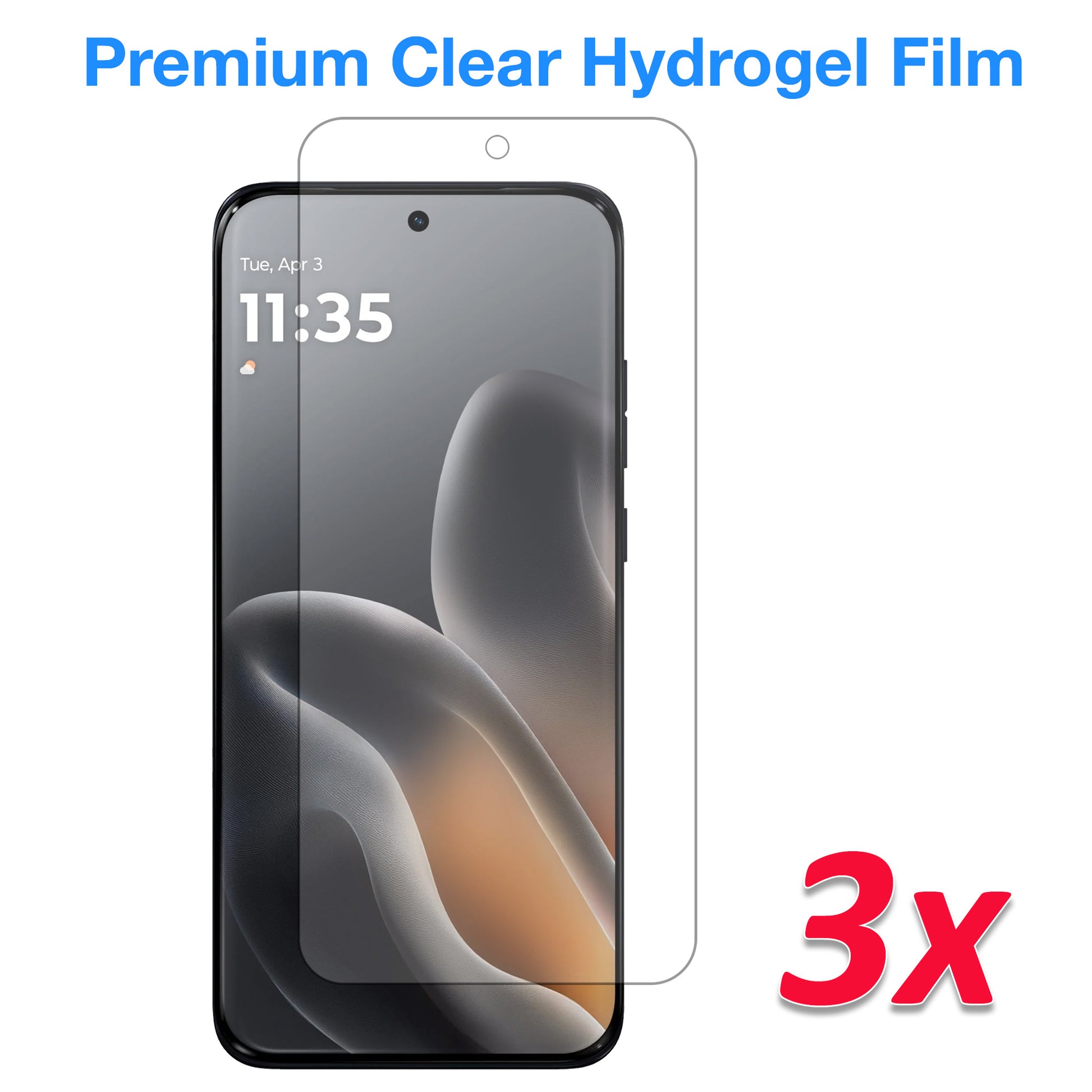 Hydrogel film screen protector for Motorola Edge 70 Fusion 5G