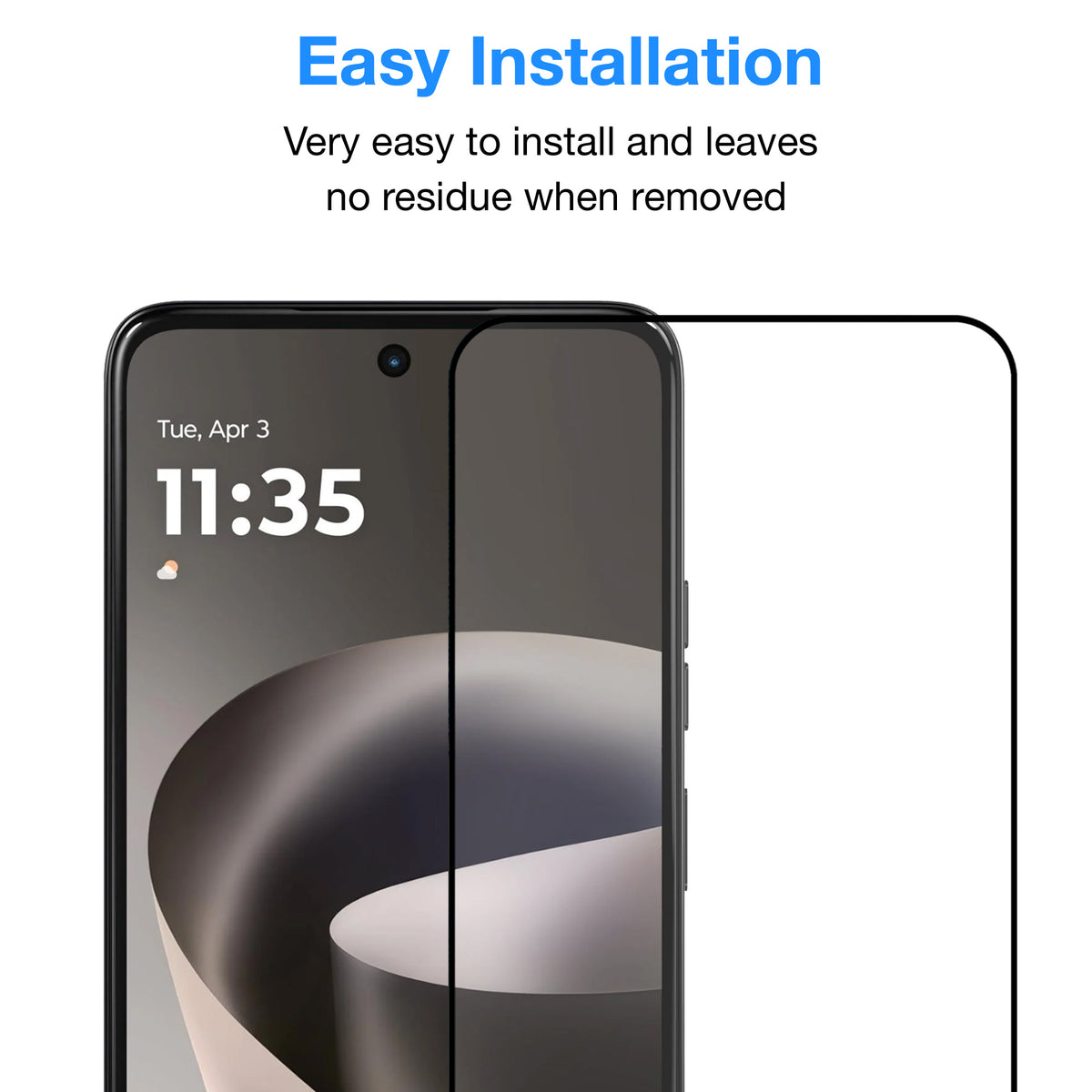 [2 Pack] MEZON Motorola Moto G37 5G Full Coverage Tempered Glass Crystal Clear Premium 9H HD Screen Protector