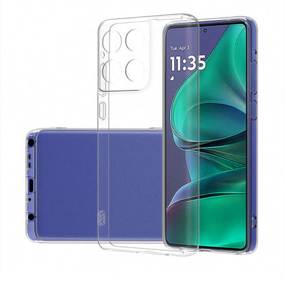 MEZON Motorola Moto G56 5G Ultra Slim Crystal Clear Premium TPU Gel Back Case