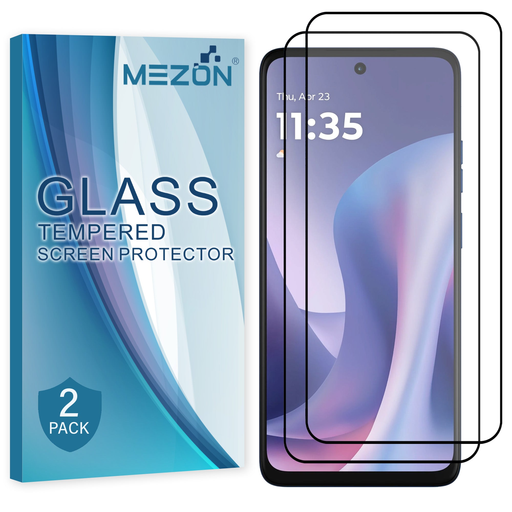 Full-cover tempered glass for Motorola Moto G57 5G
