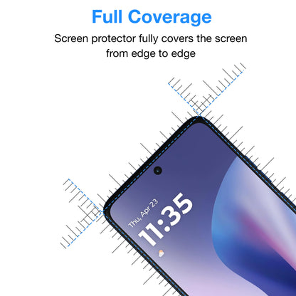 [3 Pack] MEZON Motorola G57 5G Premium Hydrogel Clear Edge-to-Edge Full Coverage Screen Protector Film