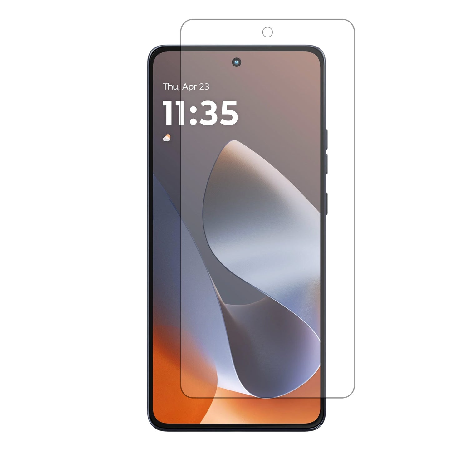 [3 Pack] MEZON Motorola G86 Power 5G Premium Hydrogel Clear Edge-to-Edge Full Coverage Screen Protector Film