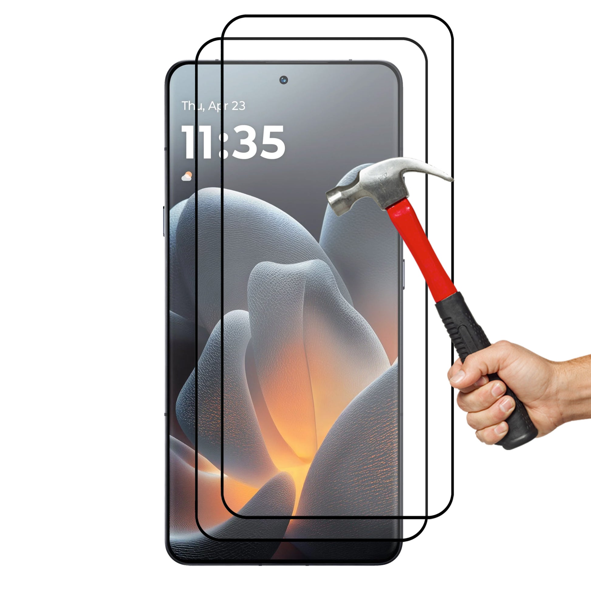 Full-cover tempered glass for Motorola Signature 5G