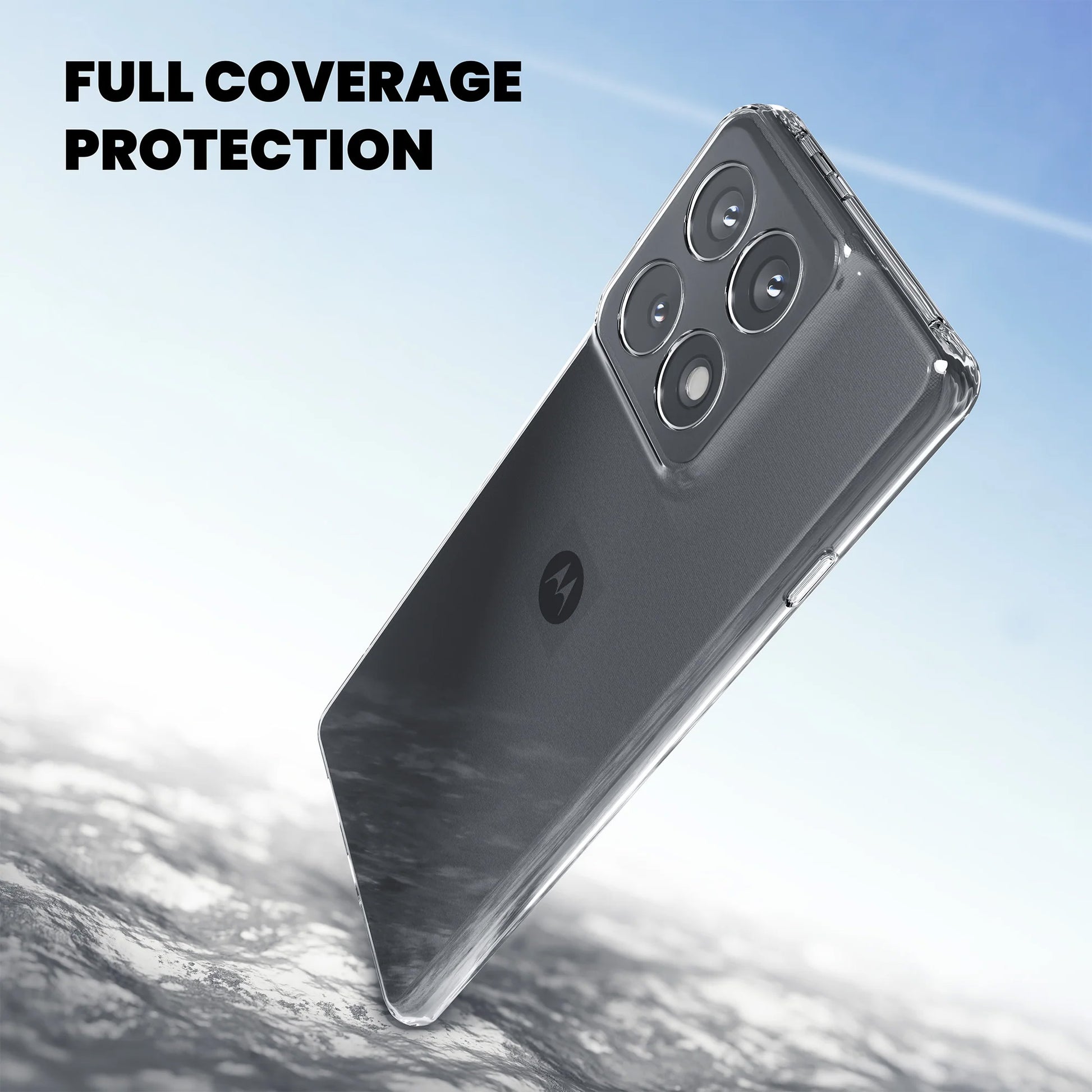 Clear TPU gel case for Motorola Signature 5G