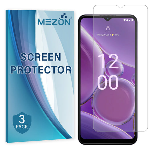 [3 Pack] MEZON Nokia G42 5G Ultra Clear Screen Protector Case Friendly Film (Nokia G42 5G, Clear)