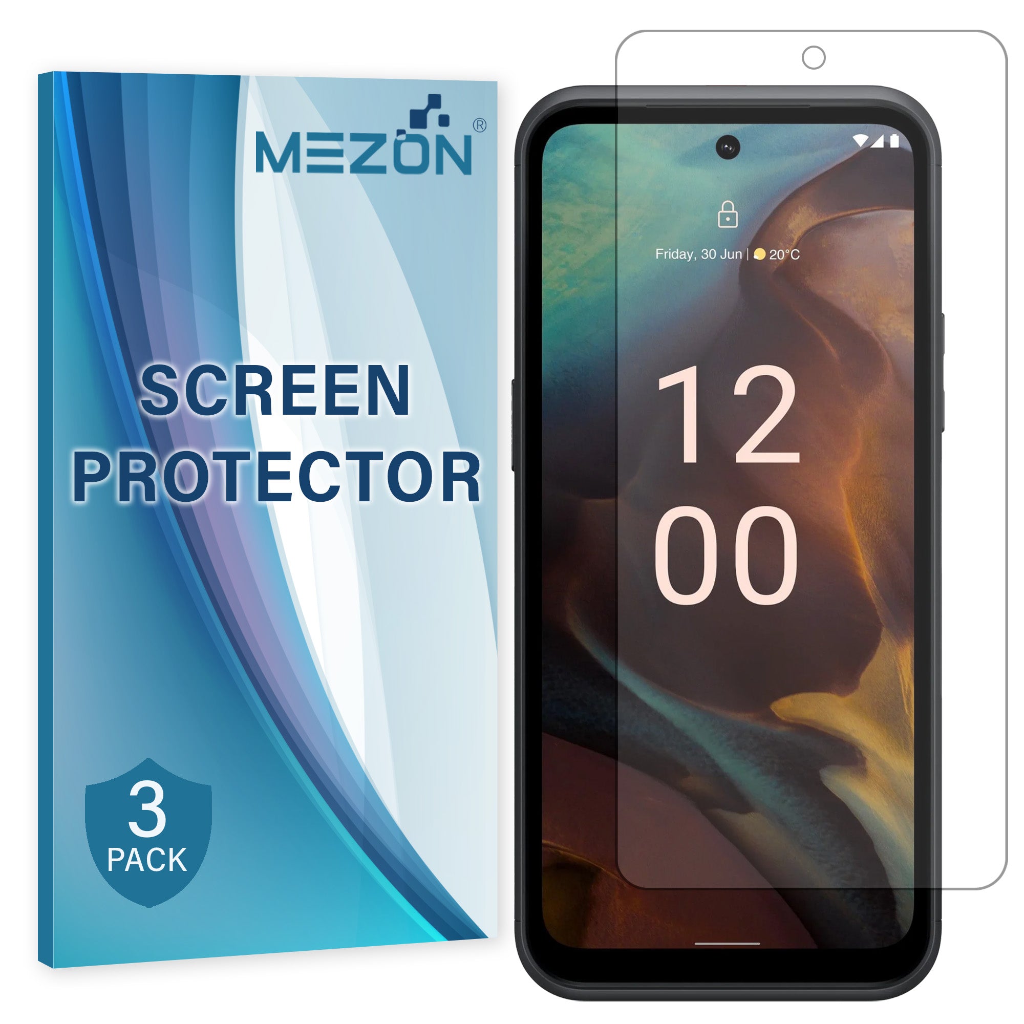 [3 Pack] MEZON Nokia XR21 Ultra Clear TPU Film