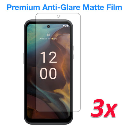[3 Pack] MEZON Nokia XR21 Anti-Glare Matte Screen Protector Case Friendly Film (Nokia XR21, Matte)