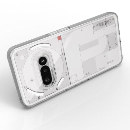 MEZON Nothing Phone (3a) Ultra Slim Crystal Clear Premium TPU Gel Back Case – Shock Absorption, Wireless Charging Compatible