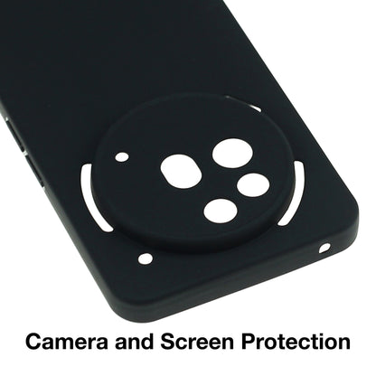 MEZON Nothing Phone (3a) Pro Ultra Slim Black Premium TPU Gel Back Case – Shock Absorption, Wireless Charging Compatible