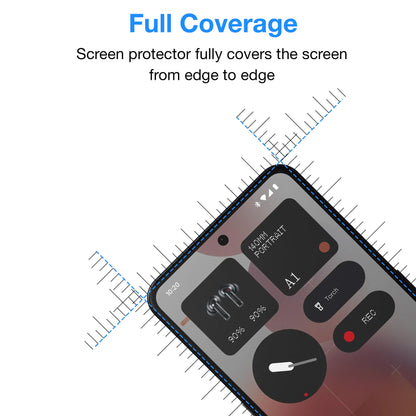 [3 Pack] MEZON Nothing Phone (3a) Pro Premium Hydrogel Clear Edge-to-Edge Full Coverage Screen Protector Film