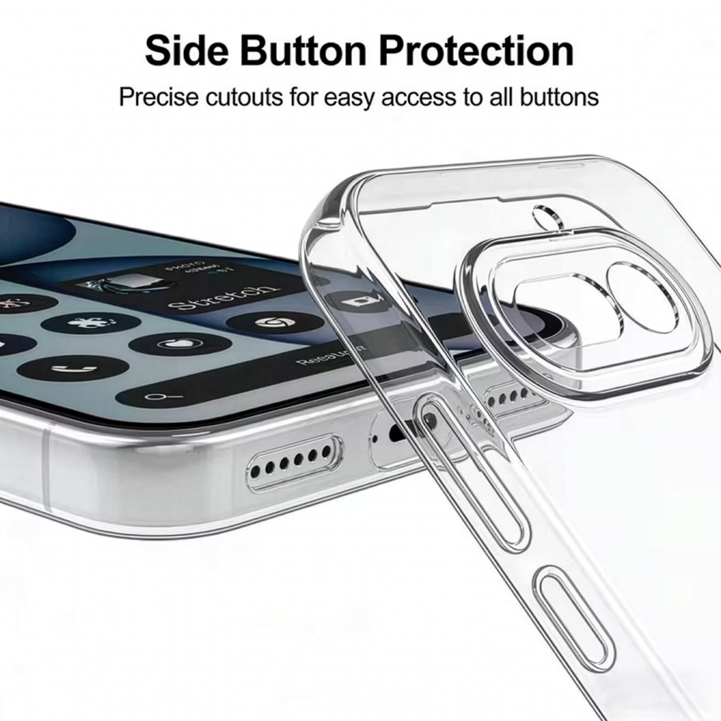MEZON Nothing Phone (4a) Ultra Slim Crystal Clear Premium TPU Gel Back Case – Shock Absorption, Wireless Charging Compatible