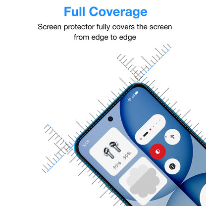 [3 Pack] MEZON Nothing Phone (4a) Premium Hydrogel Clear Edge-to-Edge Full Coverage Screen Protector Film