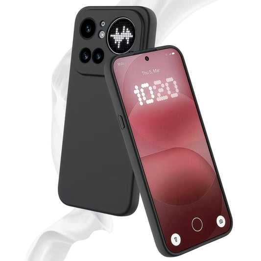 MEZON Nothing Phone (4a) Pro Ultra Slim Black Premium TPU Gel Back Case – Shock Absorption, Wireless Charging Compatible