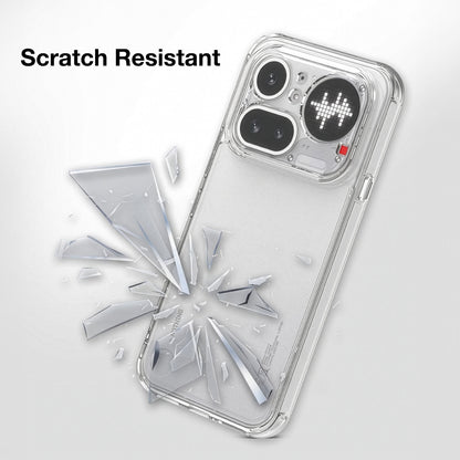 MEZON Nothing Phone (4a) Pro Ultra Slim Crystal Clear Premium TPU Gel Back Case – Shock Absorption, Wireless Charging Compatible