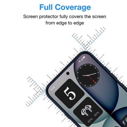 [3 Pack] MEZON Nothing Phone (4a) Pro Premium Hydrogel Clear Edge-to-Edge Full Coverage Screen Protector Film