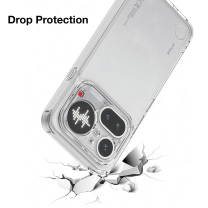 MEZON Nothing Phone (4a) Pro Ultra Slim Crystal Clear Premium TPU Gel Back Case – Shock Absorption, Wireless Charging Compatible
