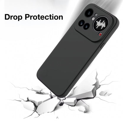 MEZON Nothing Phone (4a) Pro Ultra Slim Black Premium TPU Gel Back Case – Shock Absorption, Wireless Charging Compatible