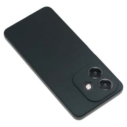 MEZON OPPO A40 4G Ultra Slim Black Premium TPU Gel Back Case – Shock Absorption, Wireless Charging Compatible