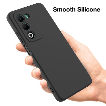 MEZON OPPO A5 4G Ultra Slim Black Premium TPU Gel Back Case – Shock Absorption (OPPO A5 4G, Gel Black)