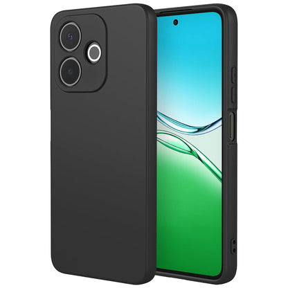 MEZON OPPO A5 Pro 5G Ultra Slim Black Premium TPU Gel Back Case – Shock Absorption (OPPO A5 Pro 5G, Gel Black)