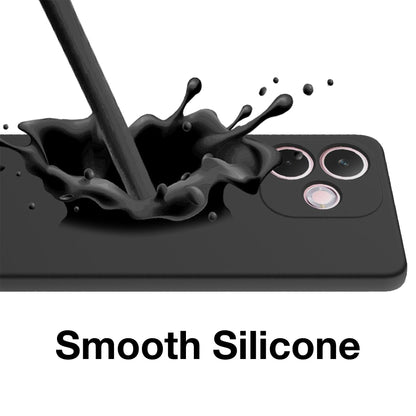 MEZON OPPO A5 Pro 5G Ultra Slim Black Premium TPU Gel Back Case – Shock Absorption (OPPO A5 Pro 5G, Gel Black)