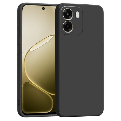 Black TPU gel case for OPPO A6 5G