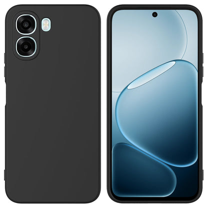 Black TPU gel case for OPPO A6x 4G