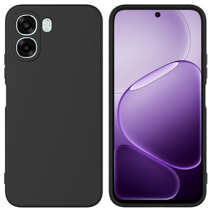 Black TPU gel case for OPPO A6x 5G