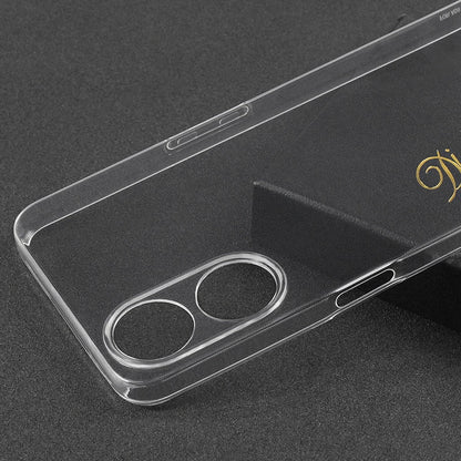 MEZON OPPO A98 5G Ultra Slim Crystal Clear Premium TPU Gel Back Case – Shock Absorption, Wireless Charging Compatible