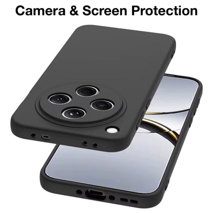 MEZON OPPO Find X8 Pro Ultra Slim Black Premium TPU Gel Back Case – Shock Absorption (OPPO Find X8 Pro, Gel Black)