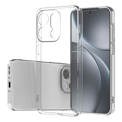 MEZON OPPO Find X9 5G Ultra Slim Crystal Clear Premium TPU Gel Back Case – Shock Absorption, Wireless Charging Compatible