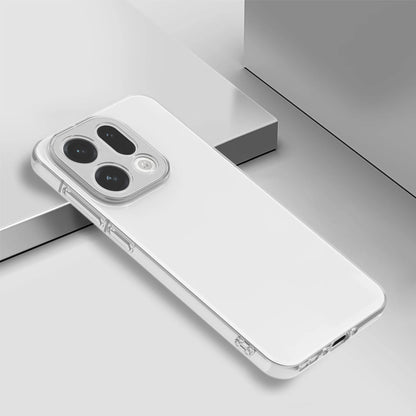 MEZON OPPO Find X9 5G Ultra Slim Crystal Clear Premium TPU Gel Back Case – Shock Absorption, Wireless Charging Compatible