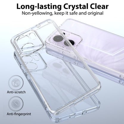 MEZON OPPO Reno13 F 5G Ultra Slim Crystal Clear Premium TPU Gel Back Case – Shock Absorption, Wireless Charging Compatible
