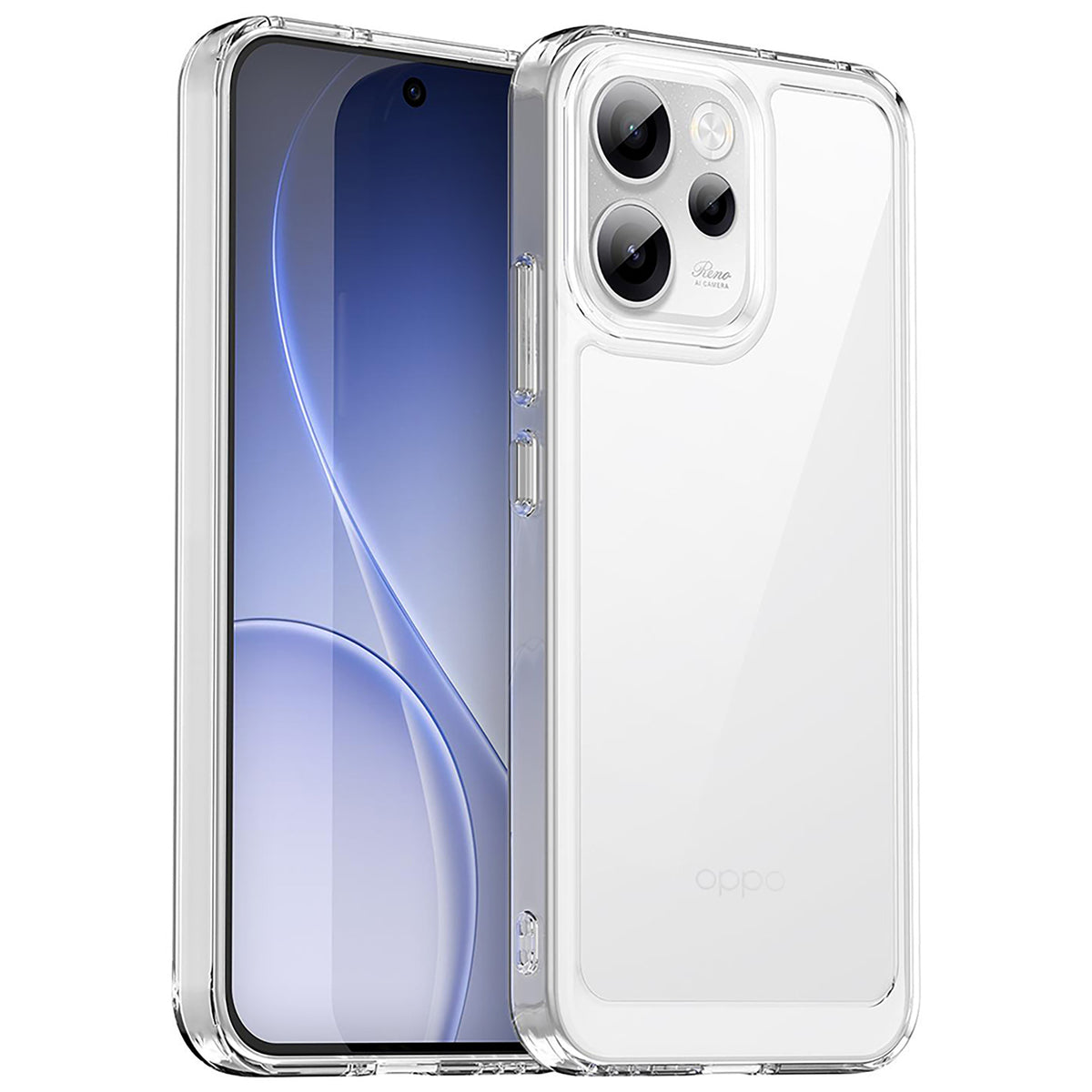 Clear TPU gel case for OPPO Reno15 F 5G